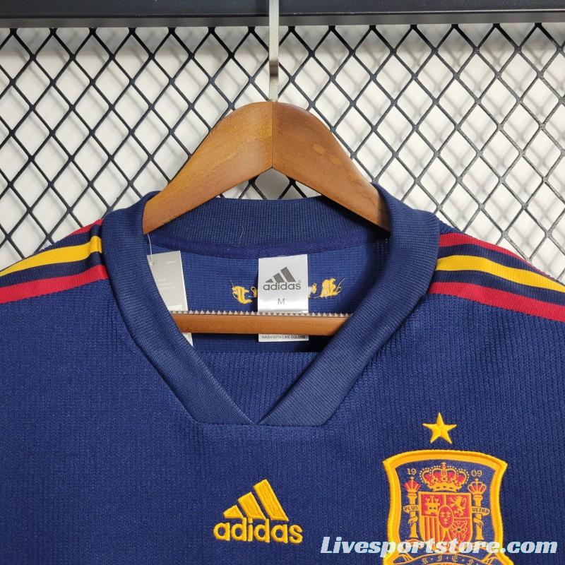 2022 Spain Blue Icon Remake 2010 Season Jersey