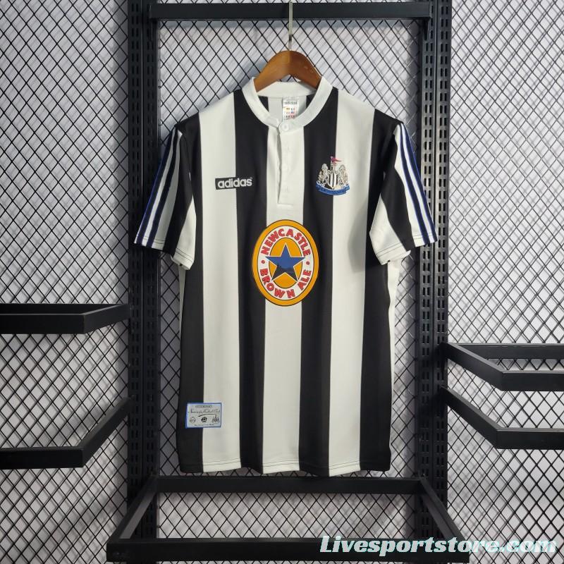 Retro 1997-99 Newcastle Home Soccer Jersey