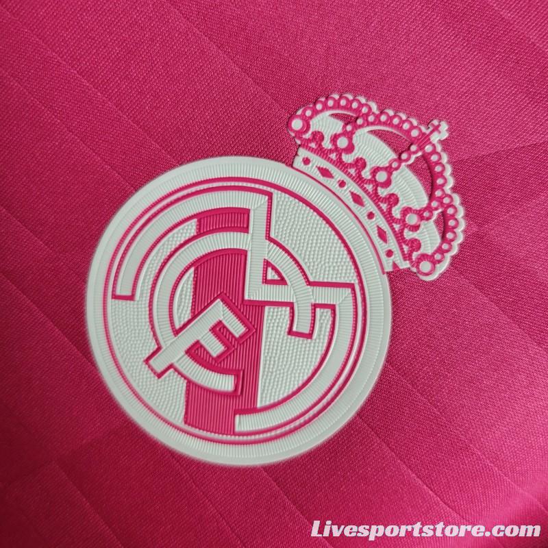 Retro 14-15 Real Madrid Away Pink Jersey