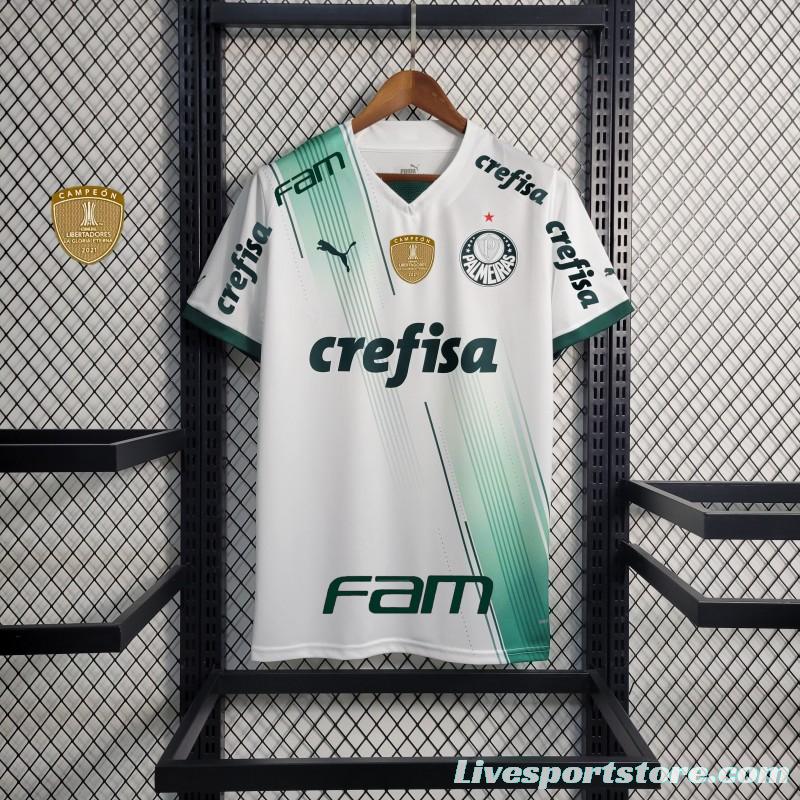 23/24 Palmeiras Away Jersey +With Full Sponsors+Patches