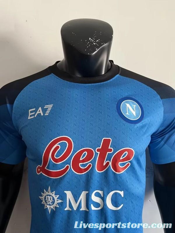 Player Version 22/23 Napoli Home Jersey