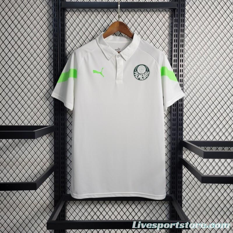 23-24 Palmeiras Training White POLO Jersey