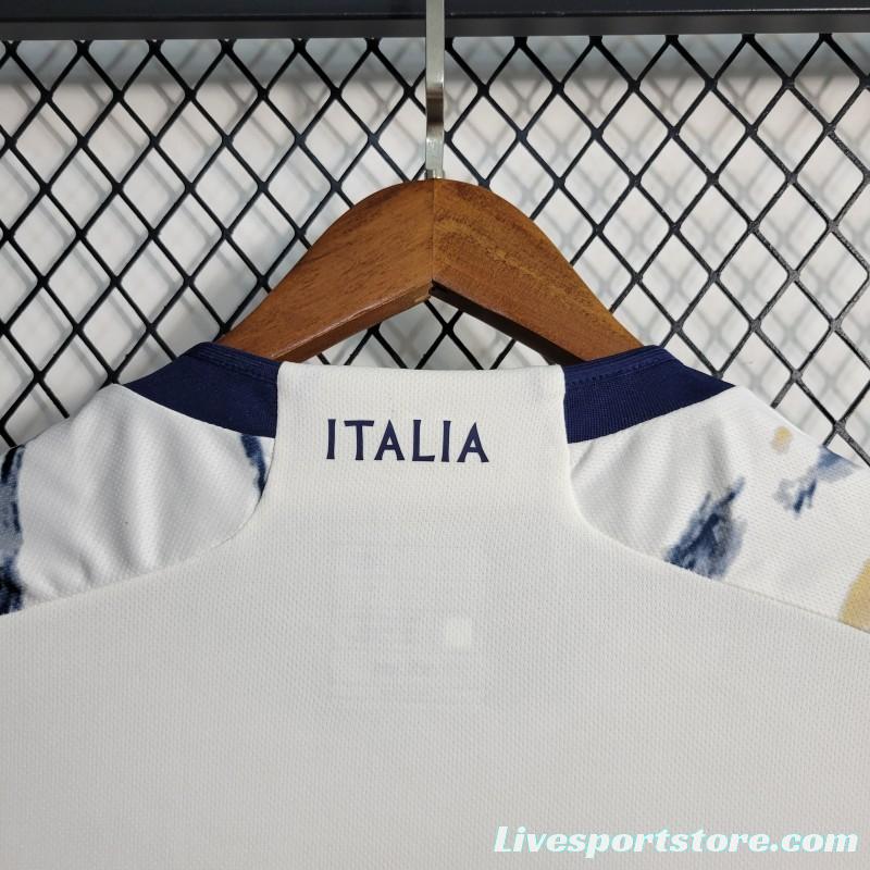 2023 Italy Away White Jersey