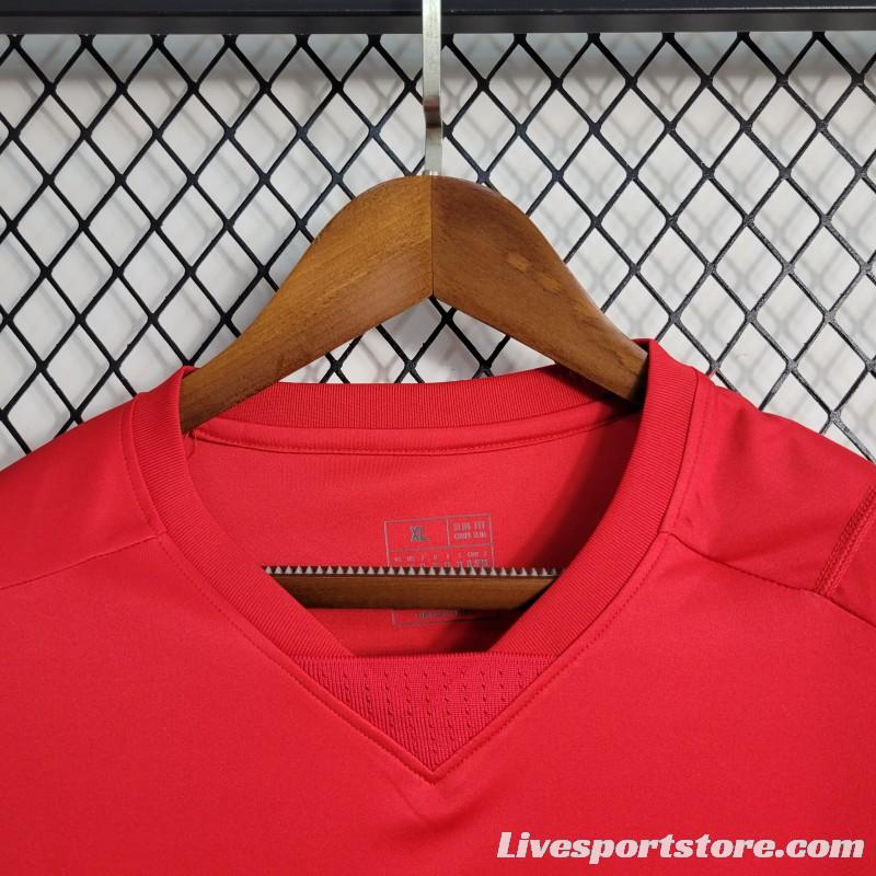 23-24 Flamengo Red Training Jersey