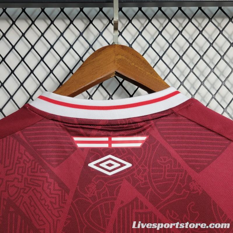 23-24 Fluminense  Third Red Jersey