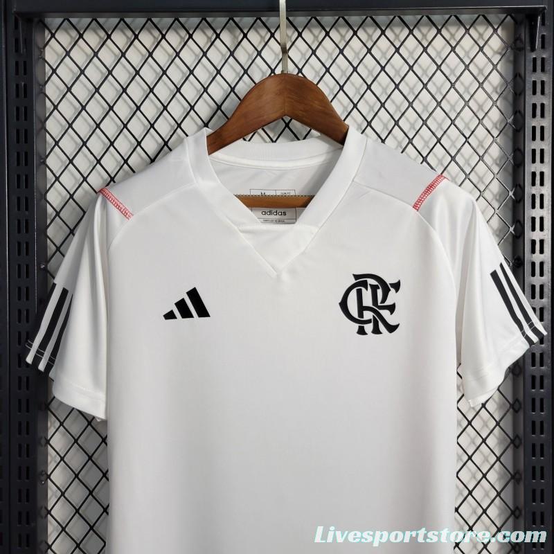 23-24 Women Flamengo White Training Jersey