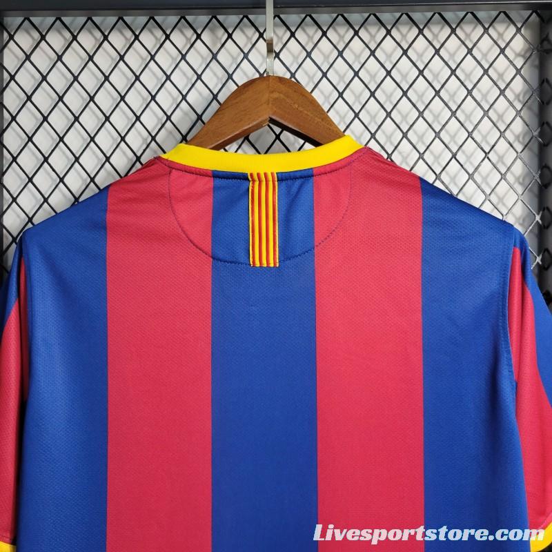 Retro 10/11 Barcelona Home Jersey