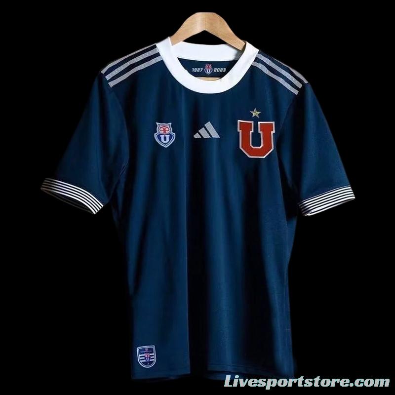 23/24 Club Universidad De Chile Special Navy Jersey