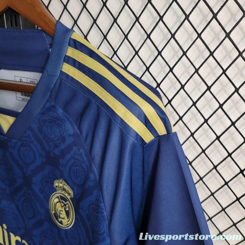 23-24 Real Madrid Navy Training Jersey