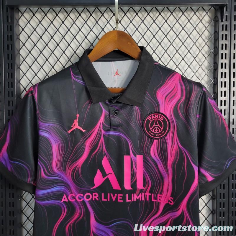 23-24 PSG Special Edition Black Purple Jersey