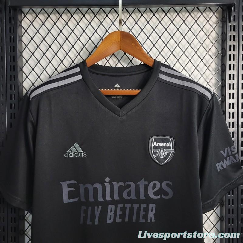 22-23 Arsenal Black Training Jersey