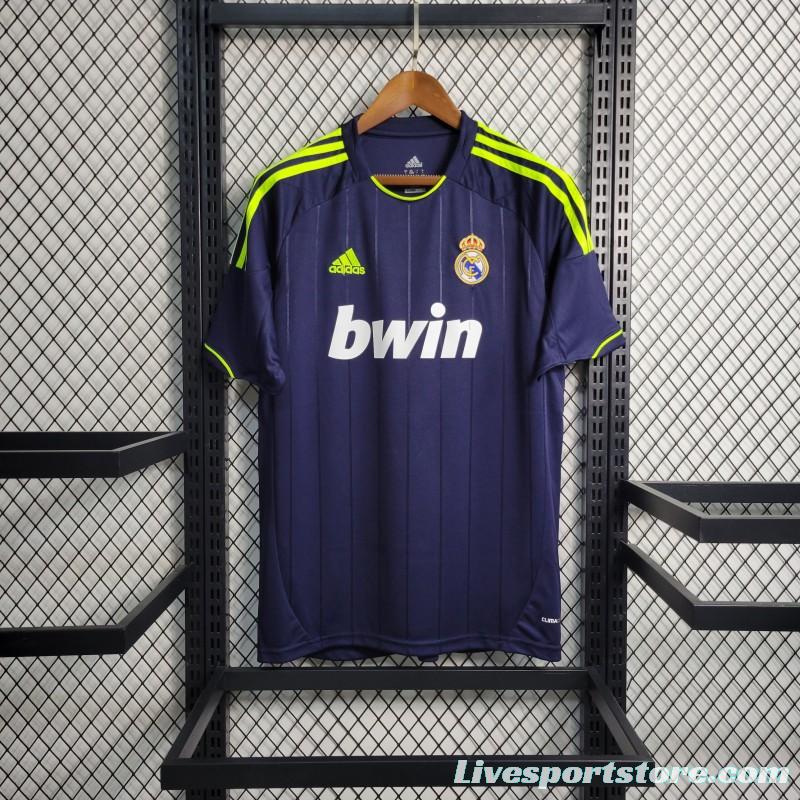 Retro 2012-13 Real Madrid Away Black Jersey