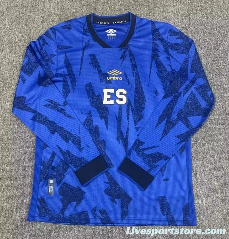 2023 El Salvador Home Long Sleeve Jersey