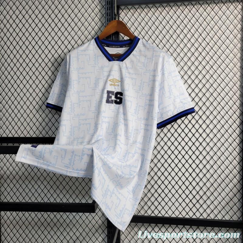 2023 El Salvador Away Soccer Jersey