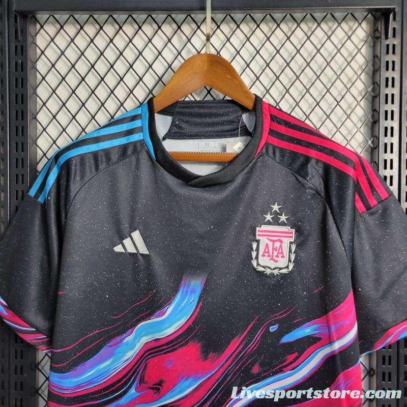 2023 Argentina Commemorative Special Purple Black Jersey