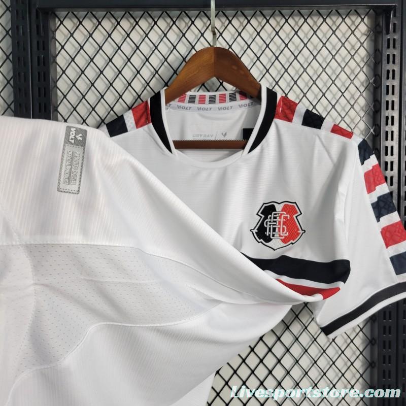 23-24 Santa Cruz Away White Jersey