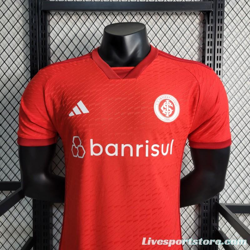 Player Version 23-24 SC Internacional Home Jersey