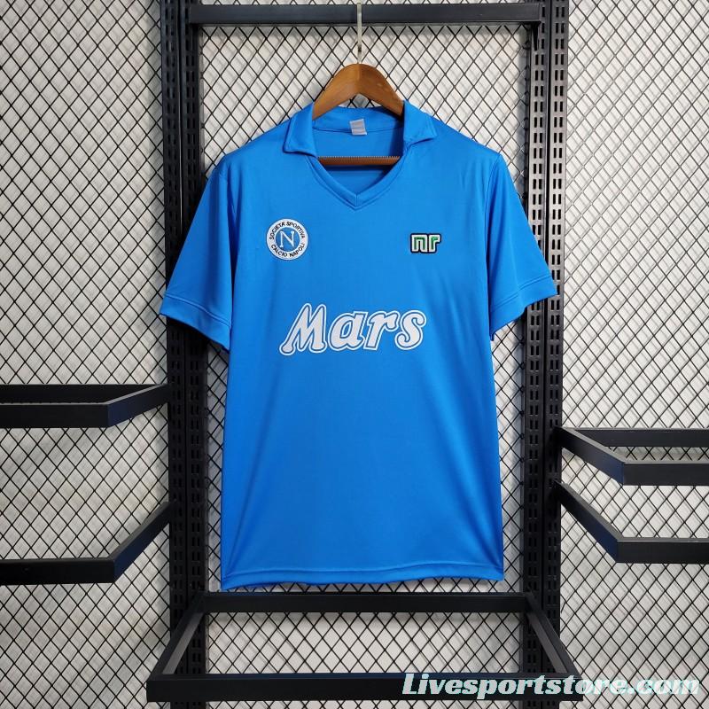 Retro 88/89 Napoli Home Jersey