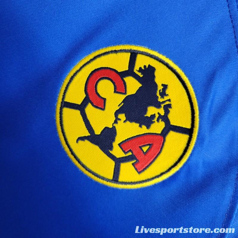 23-24 Club America Away Blue Soccer Jersey