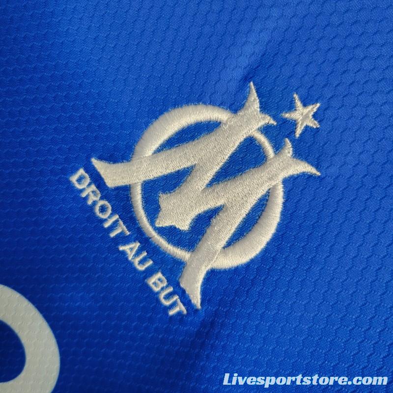 23-24 Olympique Marseille Blue Training Jersey