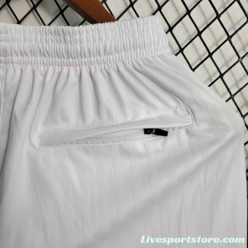 23-24 Flamengo White Icon Shorts