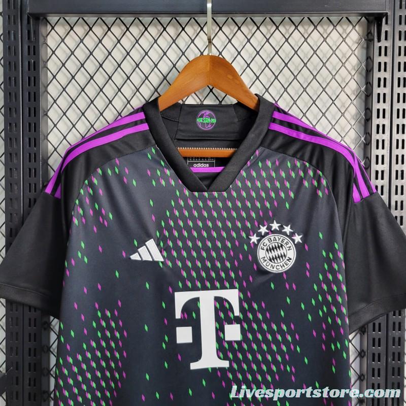 23-24 Bayern Munich Away Soccer Jersey