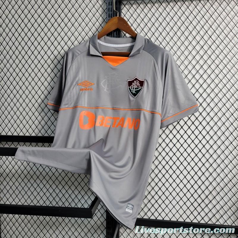 23-24 Fluminense Grey Goalkeeper Jersey