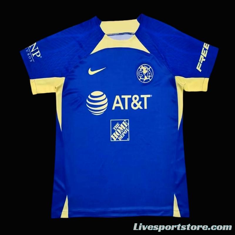 23/24 Club America Blue Training Jersey