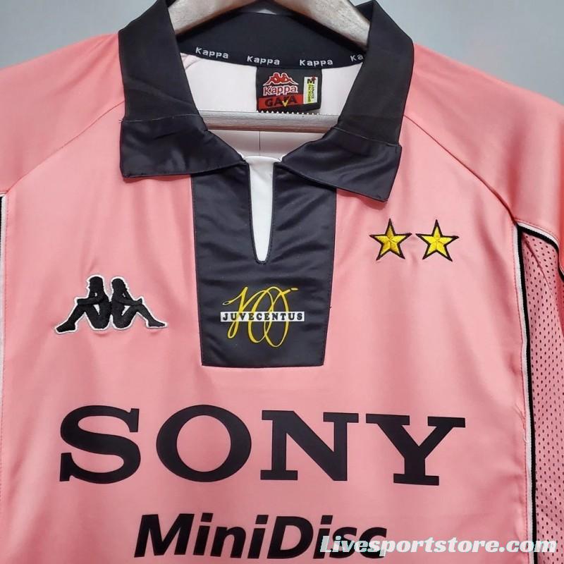 Retro 97/98 Juventus Away Pink Jersey