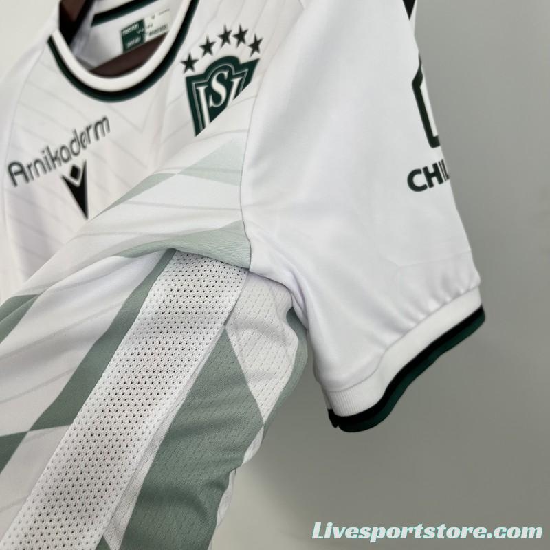 23/24 Santiago Wanderers Away White Jersey