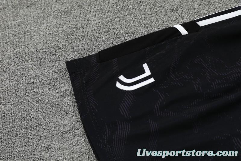 23-24 Juventus Purple Vest Jersey+Shorts