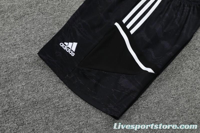 23-24 Juventus Purple Vest Jersey+Shorts