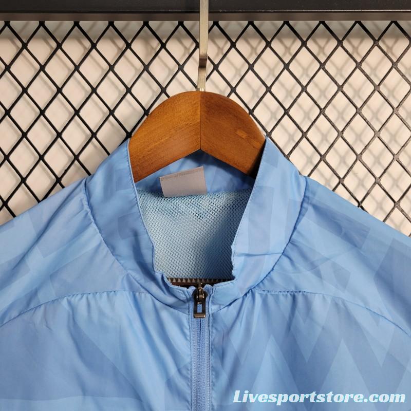 2023 Uruguay Blue Windbreaker