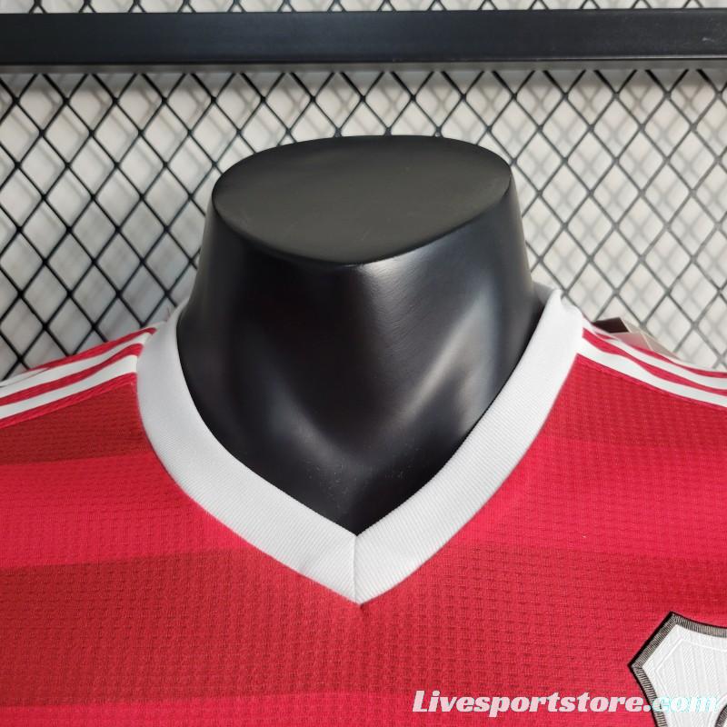 Player Version 23-24 River Plate Away Red Jersey