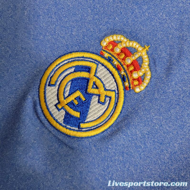 Retro 13-14 Real Madrid Away Blue Jersey