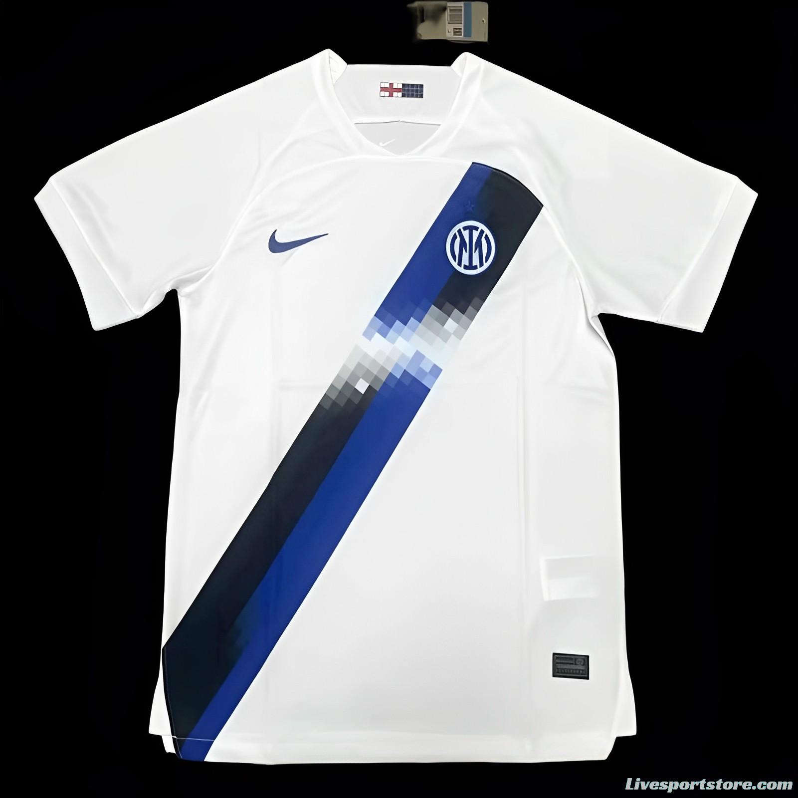 23/24 Inter Milan Away White Jersey