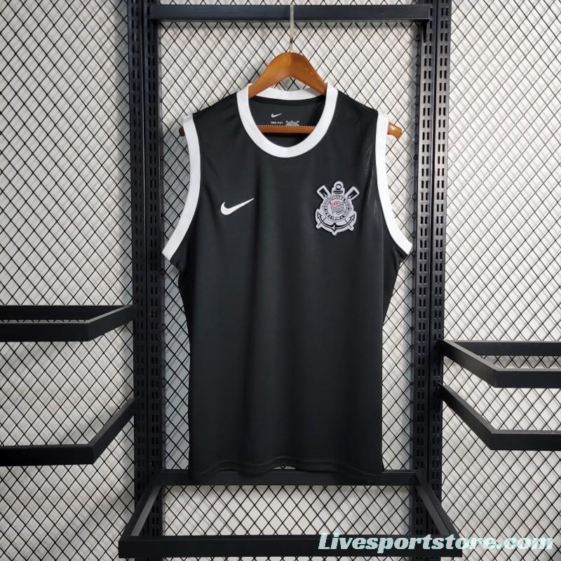 23-24 Corinthians Black Vest Jersey