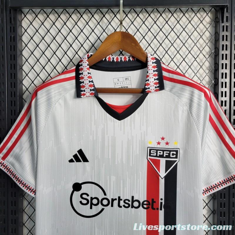 23-24 Sao Paulo White  Special Edition Jersey