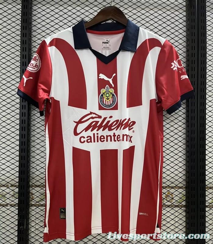 23/24 Chivas Guadalajara Home Jersey