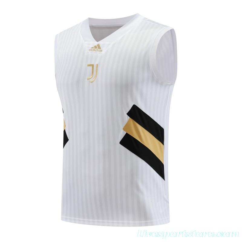 23-24 Juventus Remake Icon White Vest Jersey+Shorts