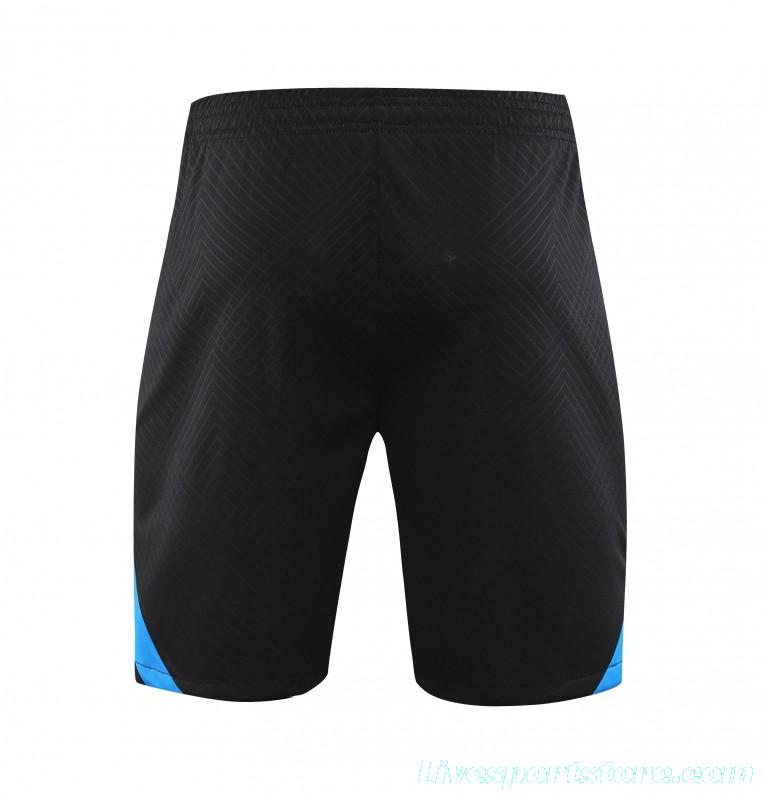 23-24  Barcelona Grey Black Short Sleeve Jersey+Shorts