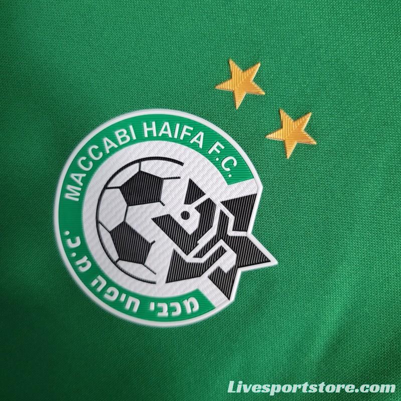 23-24 Maccabi Haifa Green Champions Jersey