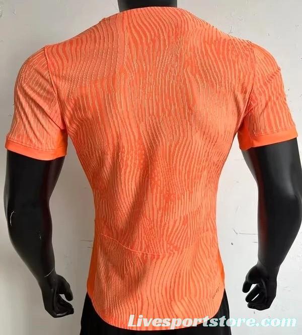 Player Version 2023 Netherlands Home Jersey