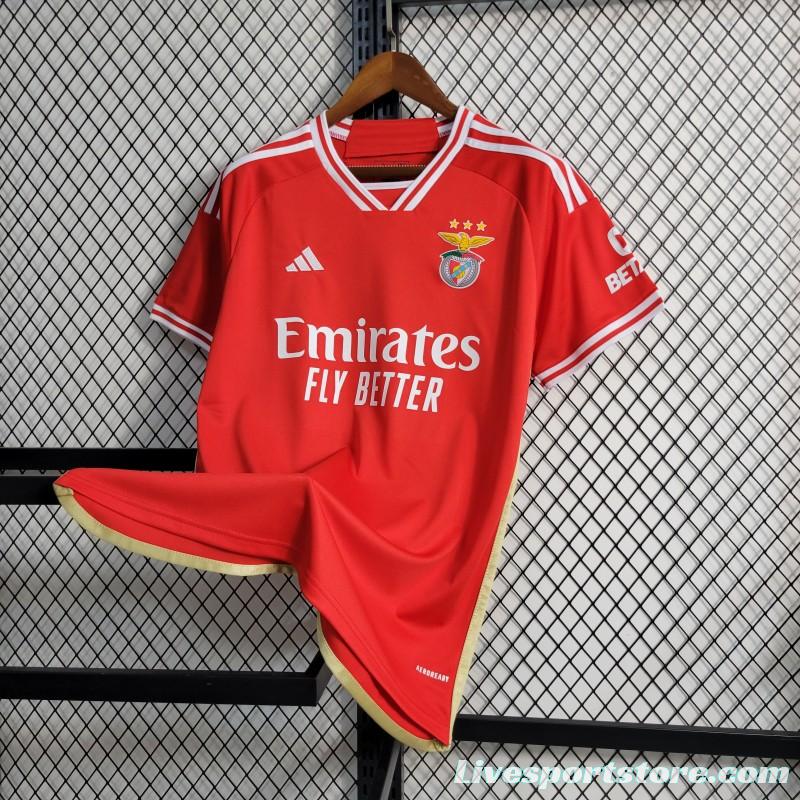 23-24 Benfica Home Jersey