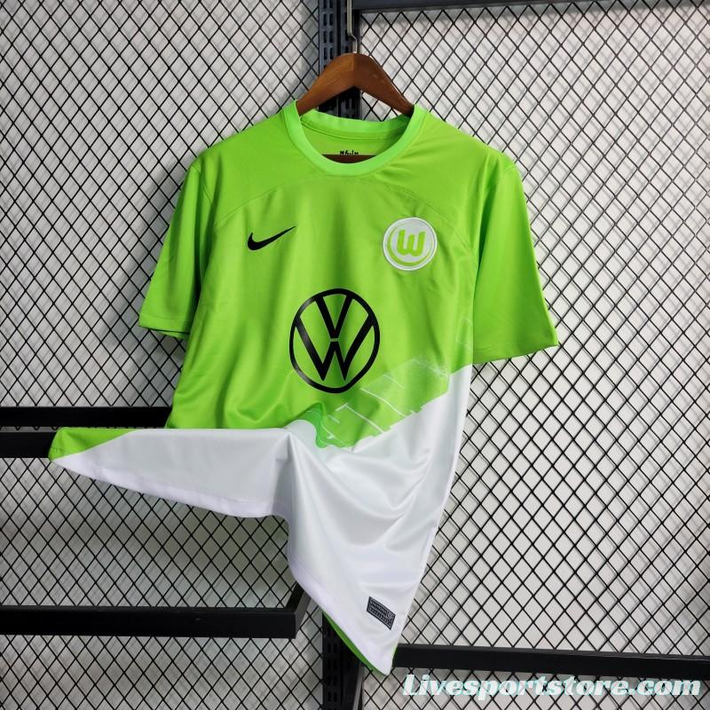 23-24 VfL Wolfsburg Home Jersey