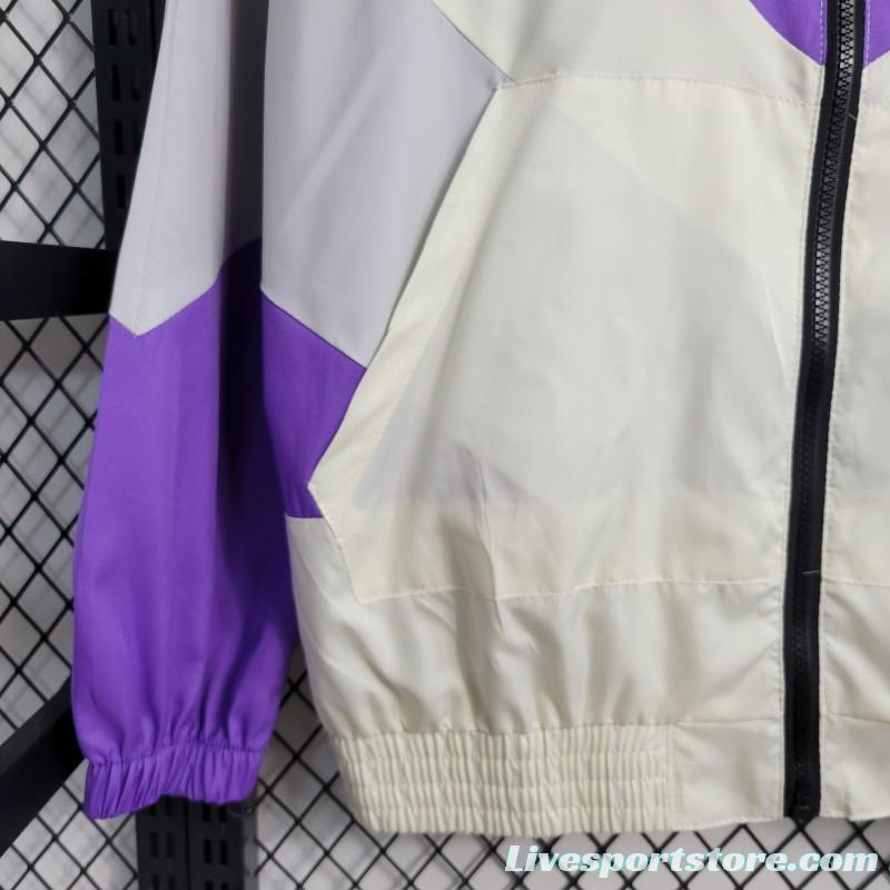 23-24 Inter Miami White Purple Windbreaker