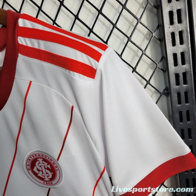 23-24 Women SC Internacional Away White Jersey