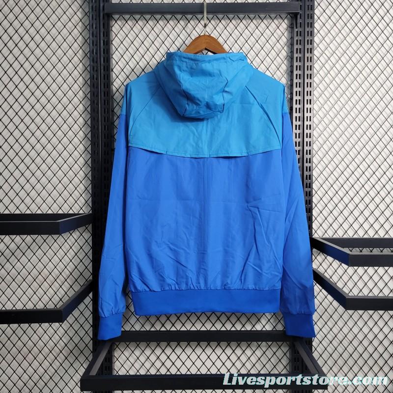 23-24 Kawasaki Frontale Blue Windbreaker