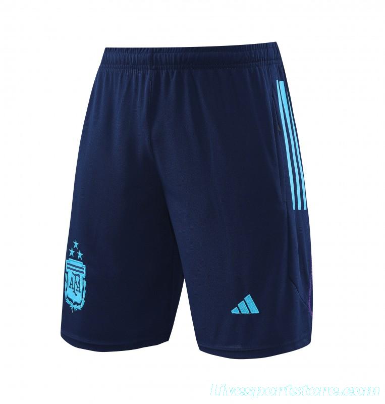 2023 Argentina Navy Short Sleeve+Shorts