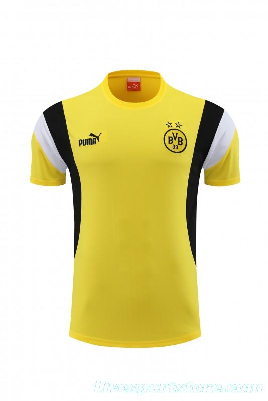 23 24 Borussia Dortmund Yellow Short Sleeve+Shorts